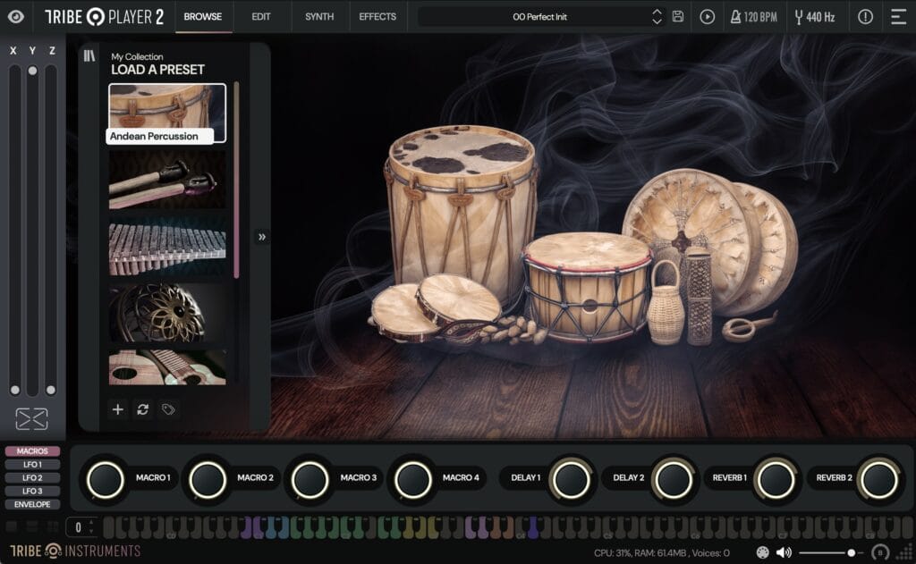 Andean Percussion VST